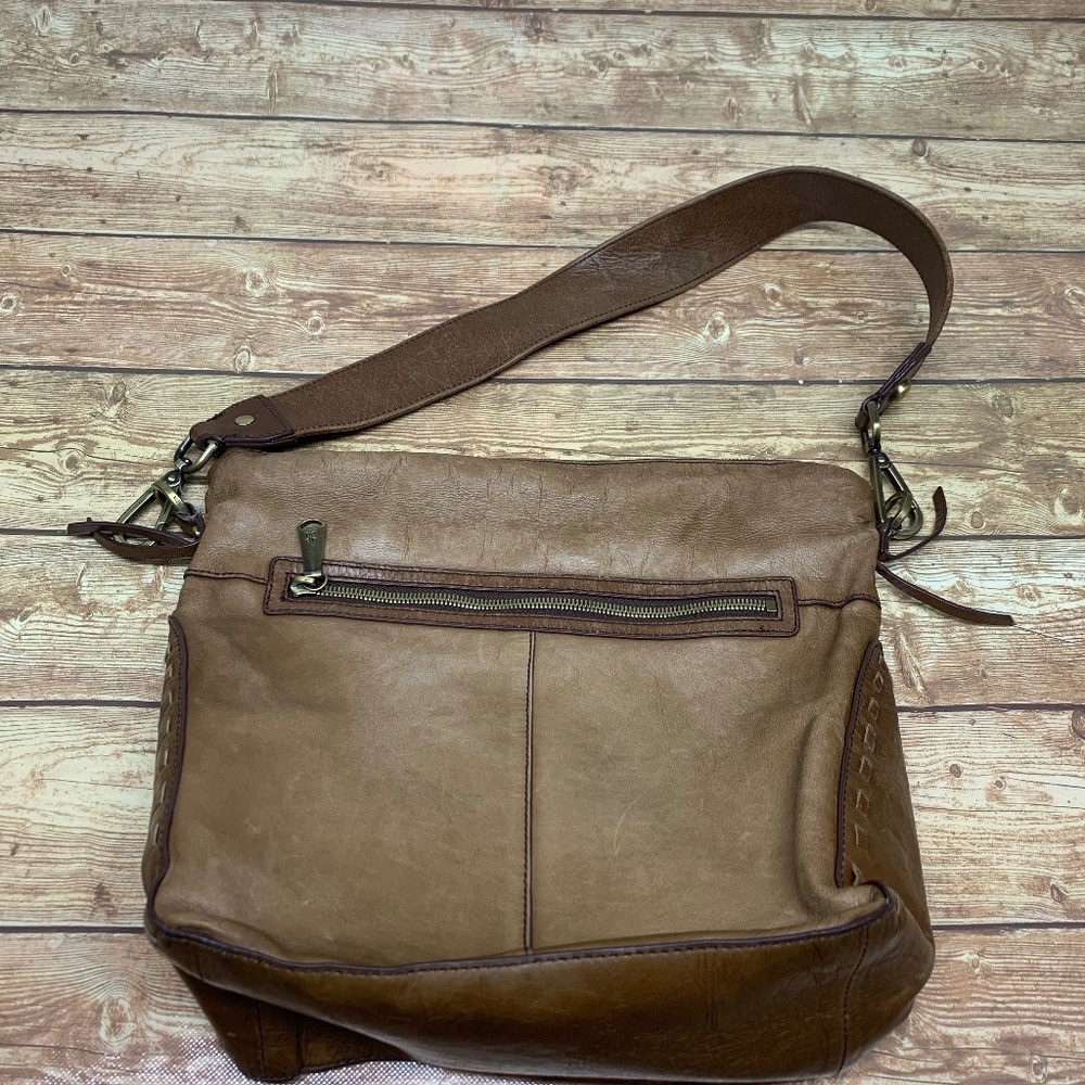 Hobo Brown Leather Shoulder Purse